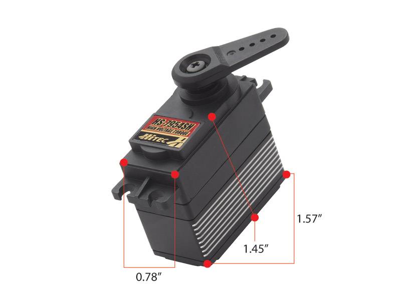 Hitec HS-7954SH HV High Torq Steel Gear Coreless Prem Digital Se